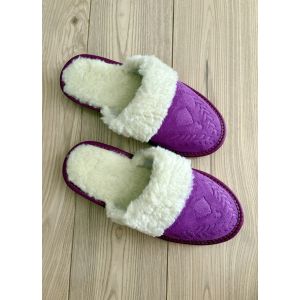 Домашні капці із жіночі з овечої шерсті 39