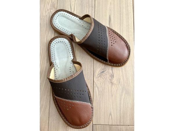 Чоловічі шкіряні домашні капці з натуральної шкіри розміри від 40 до 45 44