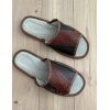 Домашні чоловічі шкіряні капці