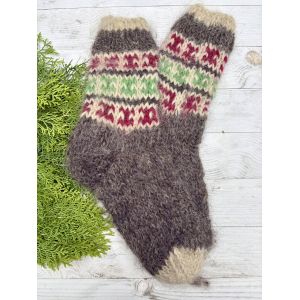 Гуцульські Шкарпетки з овечої шерсті розмір 42-44