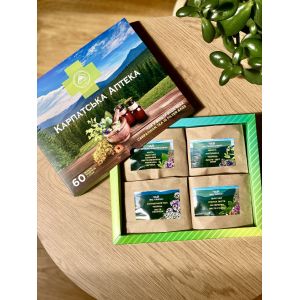 Набір чаю у фільтр пакетиках «Карпатська»