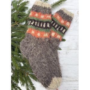 Гуцульські Шкарпетки з овечої шерсті чоловічі шкарпетки 41-43