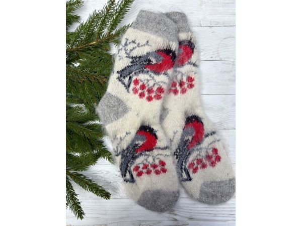 Шкарпетки жіночі з козячого пуху Снігурі