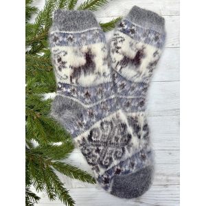 Шкарпетки жіночі з козячого пуху Олені
