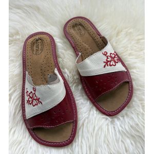 Домашні капці шкіряні 36  розмір уцінка виробничий брак