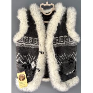 Жилет з овечої шерсті дитячий 4 розмір