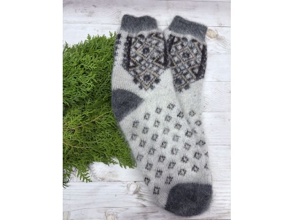 Чоловічі шкарпетки з козячого пуху
