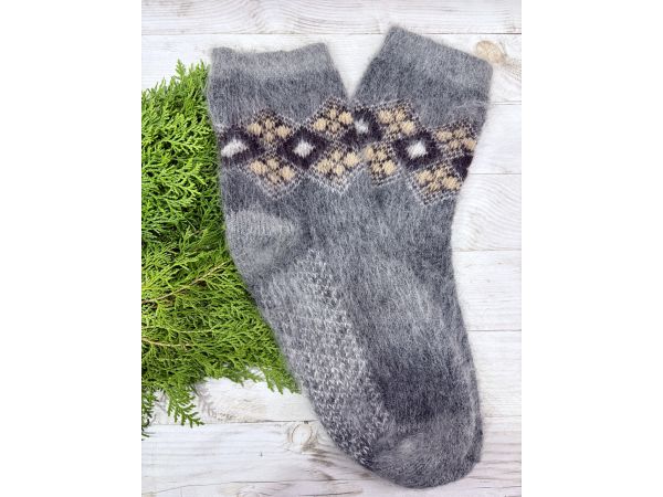 Шкарпетки чоловічі з козячого пуху ангора