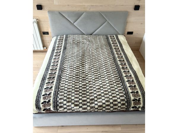 Ковдра-покривало з овечої вовни 2 сп євро ковдра з овечої шерсті