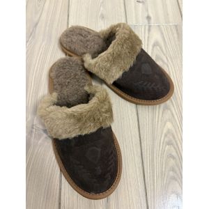 Домашні тапочки з овчини жіночі 38
