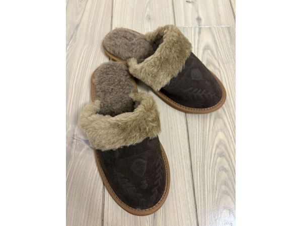Домашні тапочки з овчини жіночі