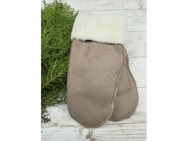 Рукавички жіночі з овечої шерсті