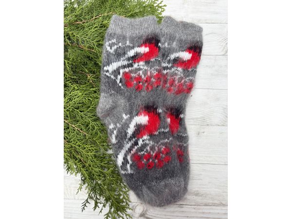 Шкарпетки жіночі з козячого пуху Снігурі