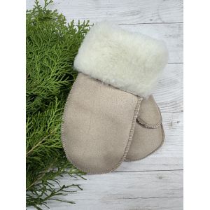 Рукавички дитячі з овечої вовни від 1 до 4 років