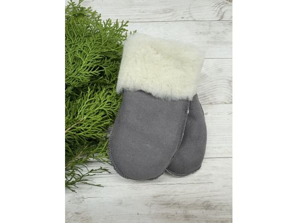 Рукавички дитячі з овечої вовни від 1 до 4 років