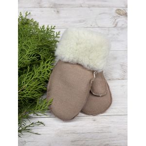 Рукавички дитячі з овечої вовни від 1 до 4 років