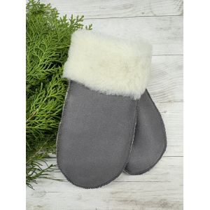 Рукавички дитячі з овечої вовни від 2 до 6 років