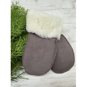 Рукавички дитячі з овечої вовни від 2 до 6 років