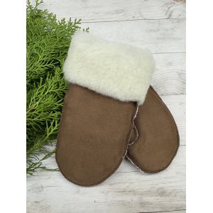 Рукавички дитячі з овечої вовни від 2 до 6 років