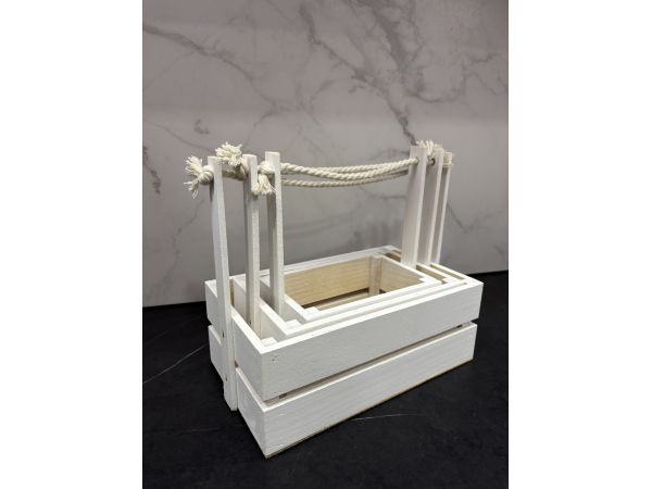 Набір деревʼяних ящиків ящики для декору