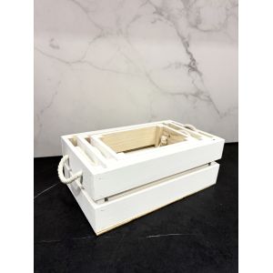 Набір деревʼяних ящиків ящики для декору