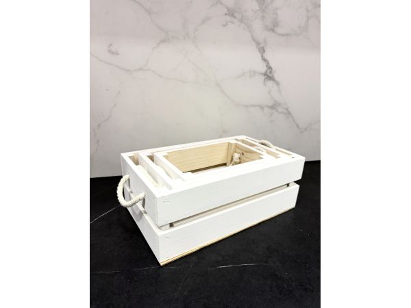 Набір деревʼяних ящиків ящики для декору