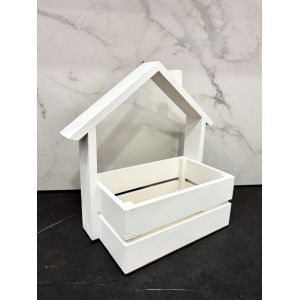 Кашпо декор Хатинка підвісний 31х30х14 см