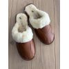 Домашні жіночі капці з овечої шерсті, 37 розмір