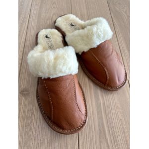 Домашні жіночі капці з овечої шерсті, 37 розмір 41