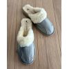 Домашні жіночі капці з овечої вовни капці з овчини капці шкіряні