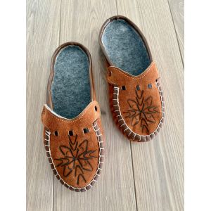 Домашні шкіряні капці розміри від 41 до 45