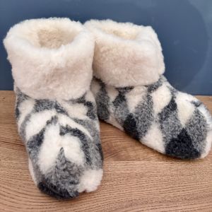 Чуні класичні з овечої шерсті
