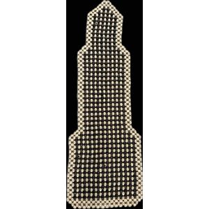 Накидка на автомобільне сидіння дерев’яна з підголовником