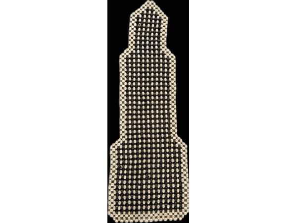 Накидка на автомобільне сидіння дерев’яна з підголовником