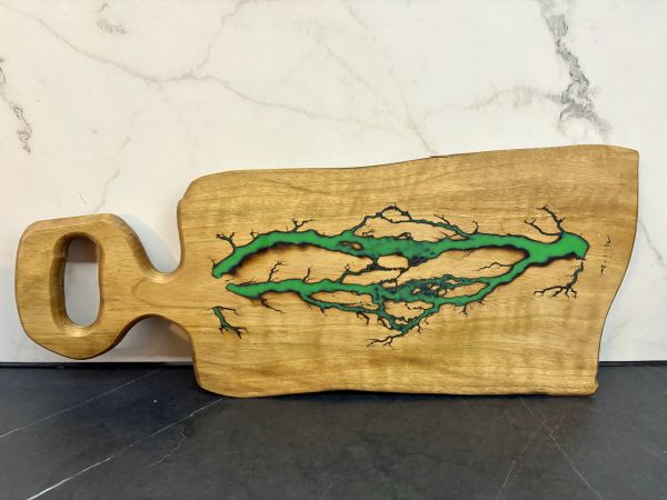 Дерев'яна дошка для нарізки продуктів 48х20 см