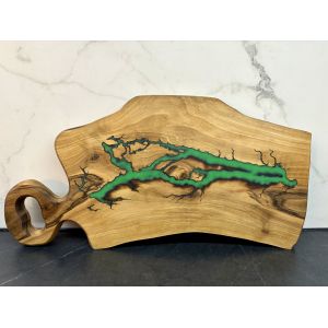 Дерев'яна дошка для нарізки продуктів 45х20 см