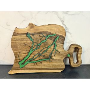 Дерев'яна дошка для нарізки продуктів 40х28 см