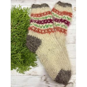 Гуцульські Шкарпетки з овечої шерсті чоловічі шкарпетки 41-43