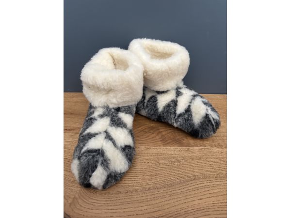 Чуні чоловічі з овечої вовни 44 розмір 41