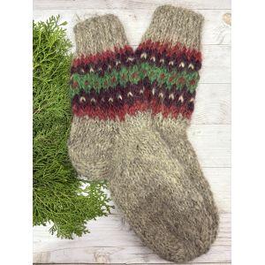 Гуцульські Шкарпетки з овечої шерсті чоловічі шкарпетки 41-43