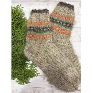 Гуцульські Шкарпетки з овечої шерсті чоловічі шкарпетки 41-43