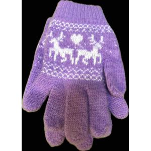 Рукавички жіночі олені