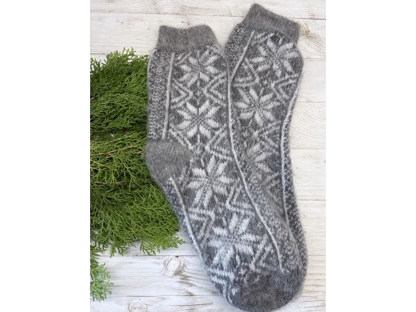 Шкарпетки чоловічі з козячого пуху ангора