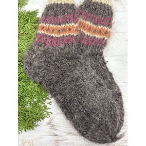 Гуцульські Шкарпетки з овечої шерсті 40-42 розмір