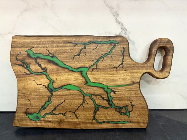 Дерев'яна дошка для нарізки продуктів 40х24 см