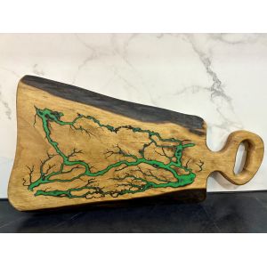 Дерев'яна дошка для нарізки продуктів 48х26 см