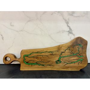 Дерев'яна дошка для нарізки продуктів 53х21 см