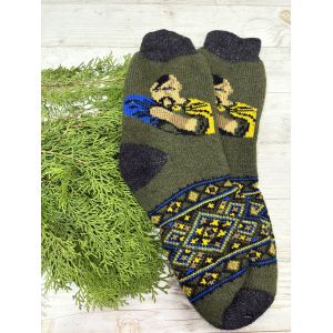 Шкарпетки чоловічі овеча шерсть, шерстяні носки, шкарпетки шерстяні