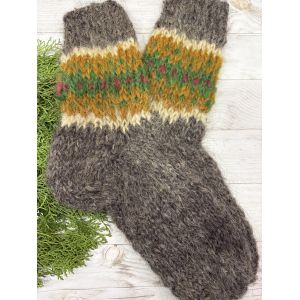 Гуцульські Шкарпетки з овечої шерсті 40-42 розмір