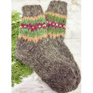 Гуцульські Шкарпетки з овечої шерсті 40-42 розмір